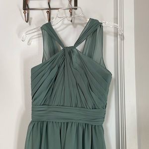 Sorella vita gown, size 4, eucalyptus